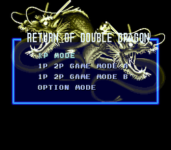 Super Double Dragon - SNES