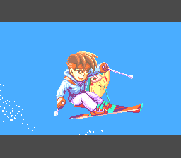 WakuWaku Ski Wonder Spur - SNES