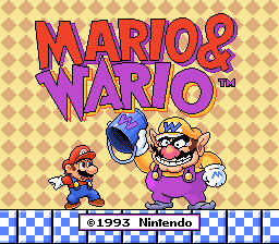 Mario & Wario - SNES