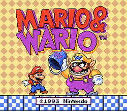 Mario & Wario - SNES