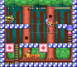 Mario & Wario - SNES