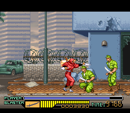 Ninja Warriors - SNES