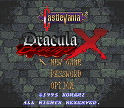 Castlevania: Dracula X - SNES