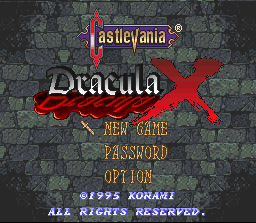 Castlevania: Dracula X - SNES