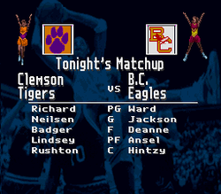 NCAA Basketball - SNES