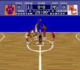 NCAA Basketball - SNES