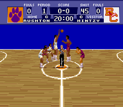 NCAA Basketball - SNES