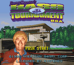 Jimmy Houston's Bass Tournament U.S.A. - SNES