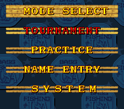Jimmy Houston's Bass Tournament U.S.A. - SNES