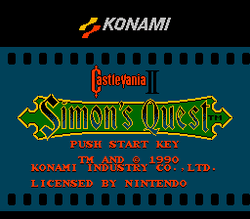 Castlevania II: Simon's Quest - NES