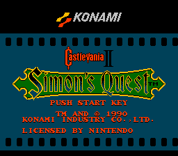 Castlevania II: Simon's Quest - NES