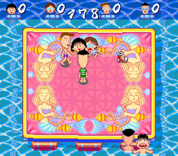 Chibi Maruko-chan: Mezase! Minami no Island!! - SNES