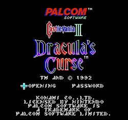 Castlevania III: Dracula's Curse - NES