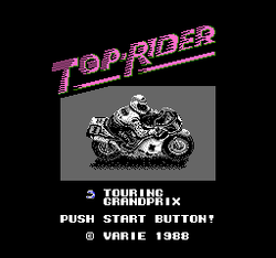 Top-Rider - NES