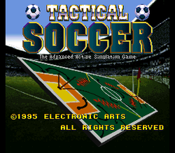 Tactical Soccer - SNES