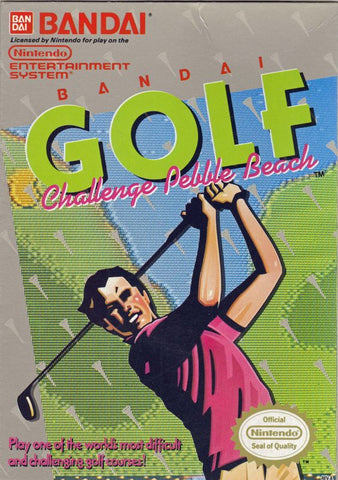 Bandai Golf: Challenge Pebble Beach - NES