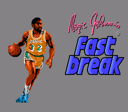 Magic Johnson's Fast Break - NES