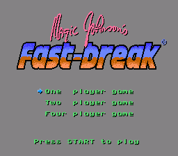 Magic Johnson's Fast Break - NES