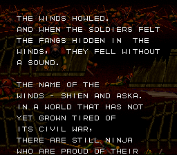 Shien's Revenge - SNES