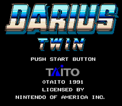 Darius Twin - SNES