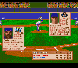 HardBall III - SNES
