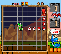 Hungry Dinosaurs - SNES