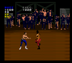 Pit-Fighter - SNES