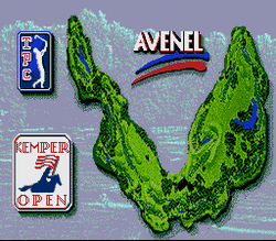 PGA Tour Golf III - SNES