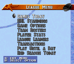 NHL 96 - SNES