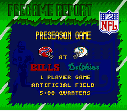 Troy Aikman NFL Football - SNES