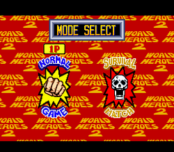 World Heroes 2 - SNES