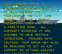 Turn and Burn: No-Fly Zone - SNES