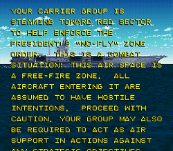 Turn and Burn: No-Fly Zone - SNES