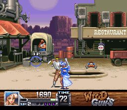 Wild Guns - SNES