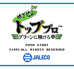 Mezase! Top Pro: Green ni Kakeru Yume - NES