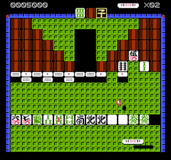 Mahjong Block Jongbou - NES