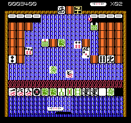 Mahjong Block Jongbou - NES