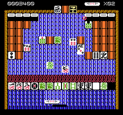 Mahjong Block Jongbou - NES