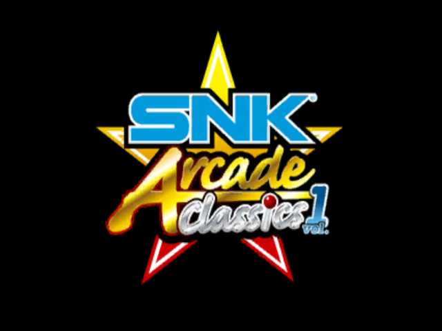 SNK Arcade Classics Vol. 1 - Wii Original