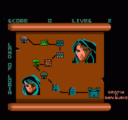 Challenge of the Dragon - NES