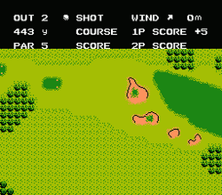 Bandai Golf: Challenge Pebble Beach - NES