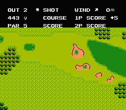 Bandai Golf: Challenge Pebble Beach - NES