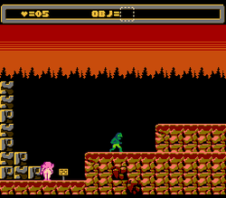 Cheril in the Cave - NES