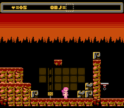 Cheril in the Cave - NES