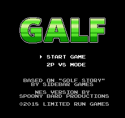 Galf - NES