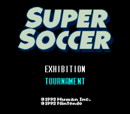 Super Soccer - SNES