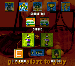 Davis Cup Tennis - SNES