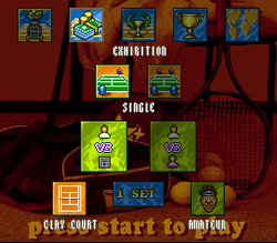 Davis Cup Tennis - SNES