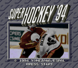 Super Ice Hockey - SNES