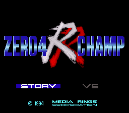 Zero4 Champ: RR - SNES